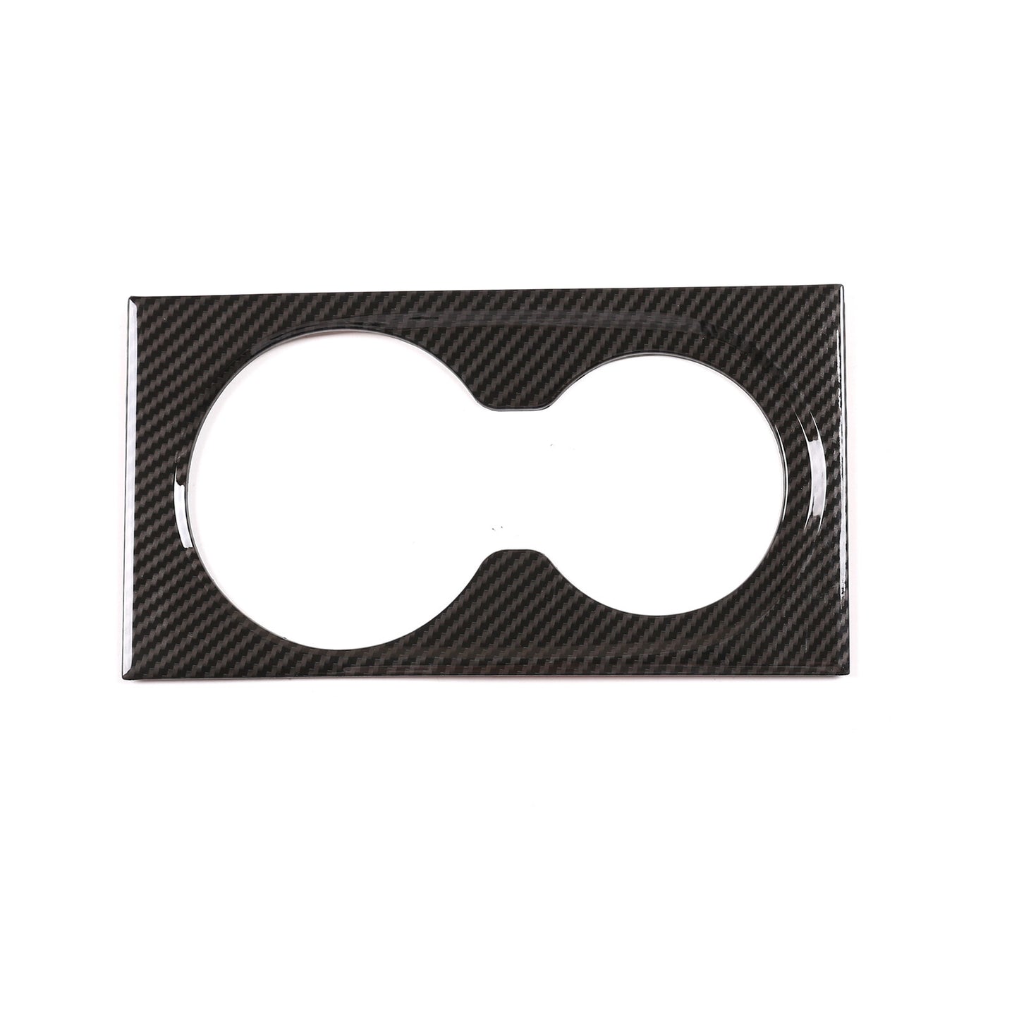 Carbon ABS central control cupholder panel cover suitable for GL, GLE, GLS, ML 13-19- n