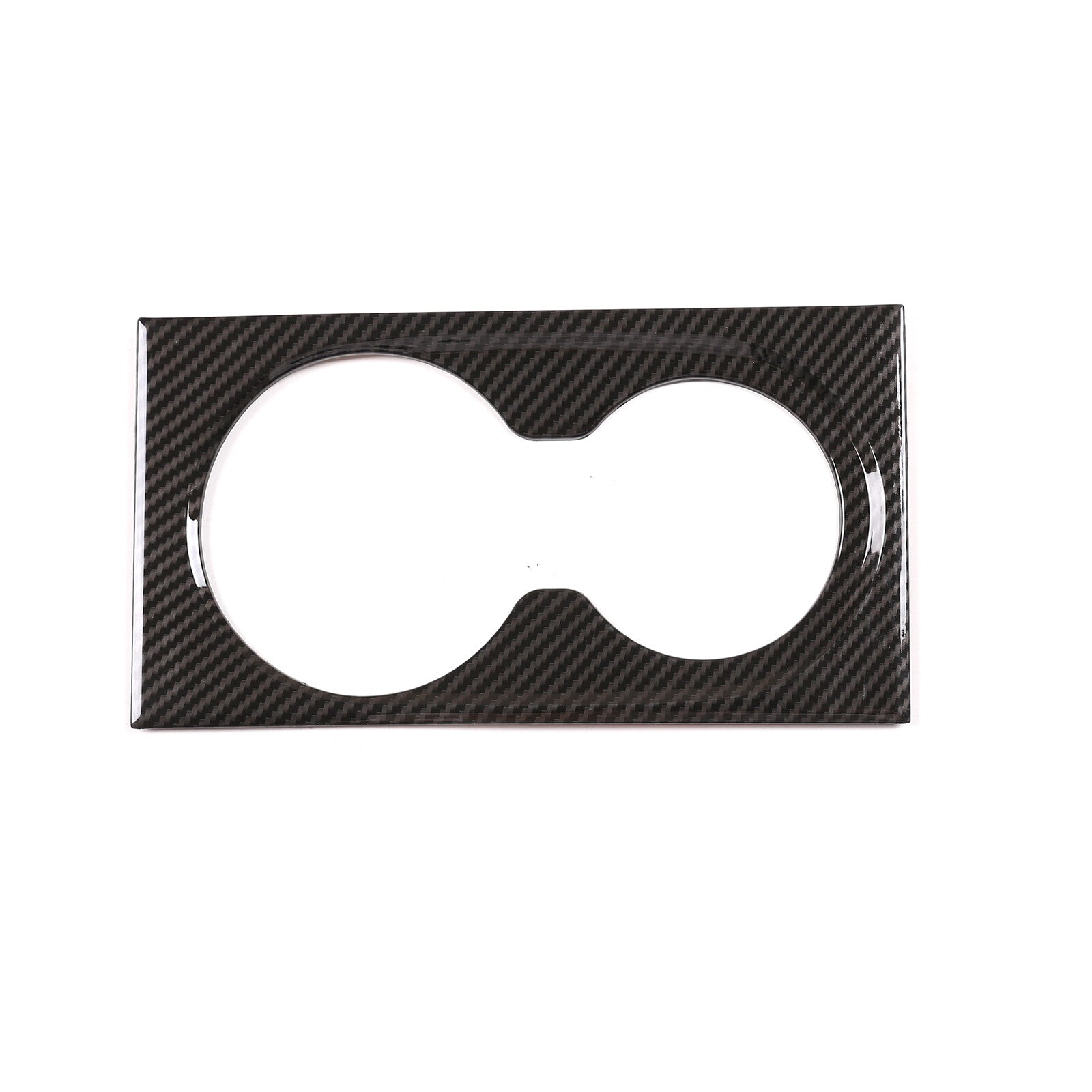 Carbon ABS central control cupholder panel cover suitable for GL, GLE, GLS, ML 13-19- n