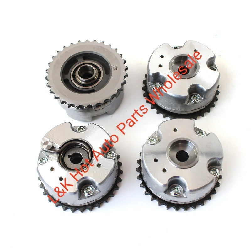 Intake  Exhaust Camshaft Adjuster Kit Replace OE 2x 06E109083L 2x 06E109084K Q
