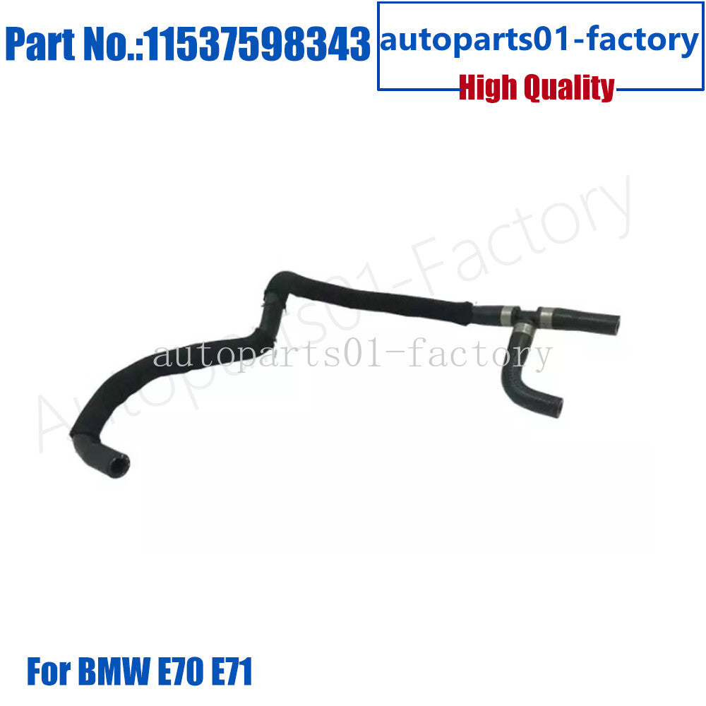 11537598343 New Heating Return Oil Tube for BMW E70 E71