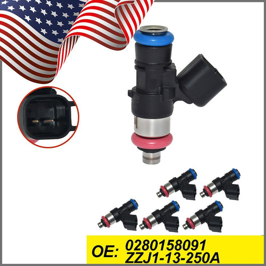 6x Fuel Injector for Ford Flex 2007-2013 for Mazda CX-9 Edge 3.5L 3.7L 0280158091