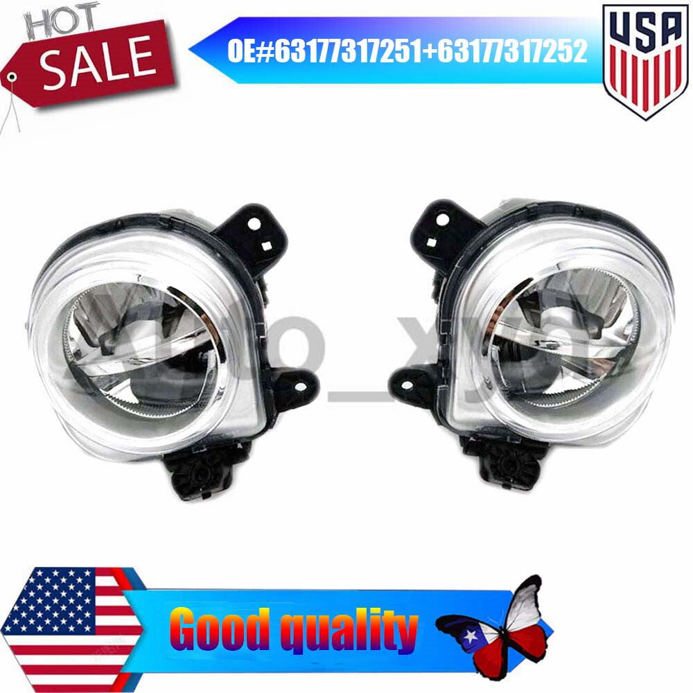 2PCS Left Right Fog Light Lamp LED for BMW X3 F25 X4 F26 X5 F15 F85 X6 F16 XYD