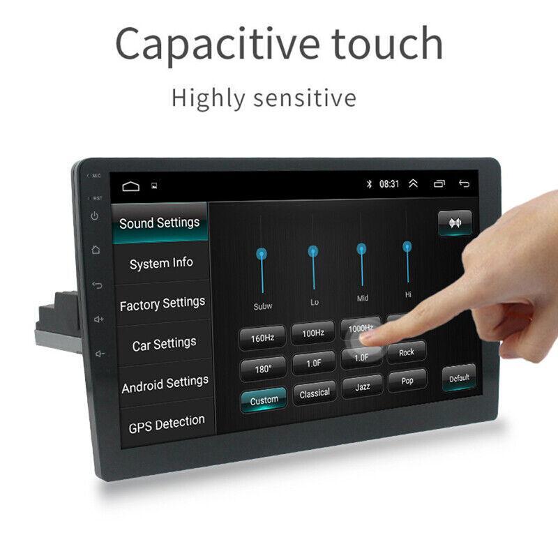 Car Bluetooth Stereo Radio 10.1 1 DIN Android 9.1 1+16G MP5 Player GPS WIFI- n