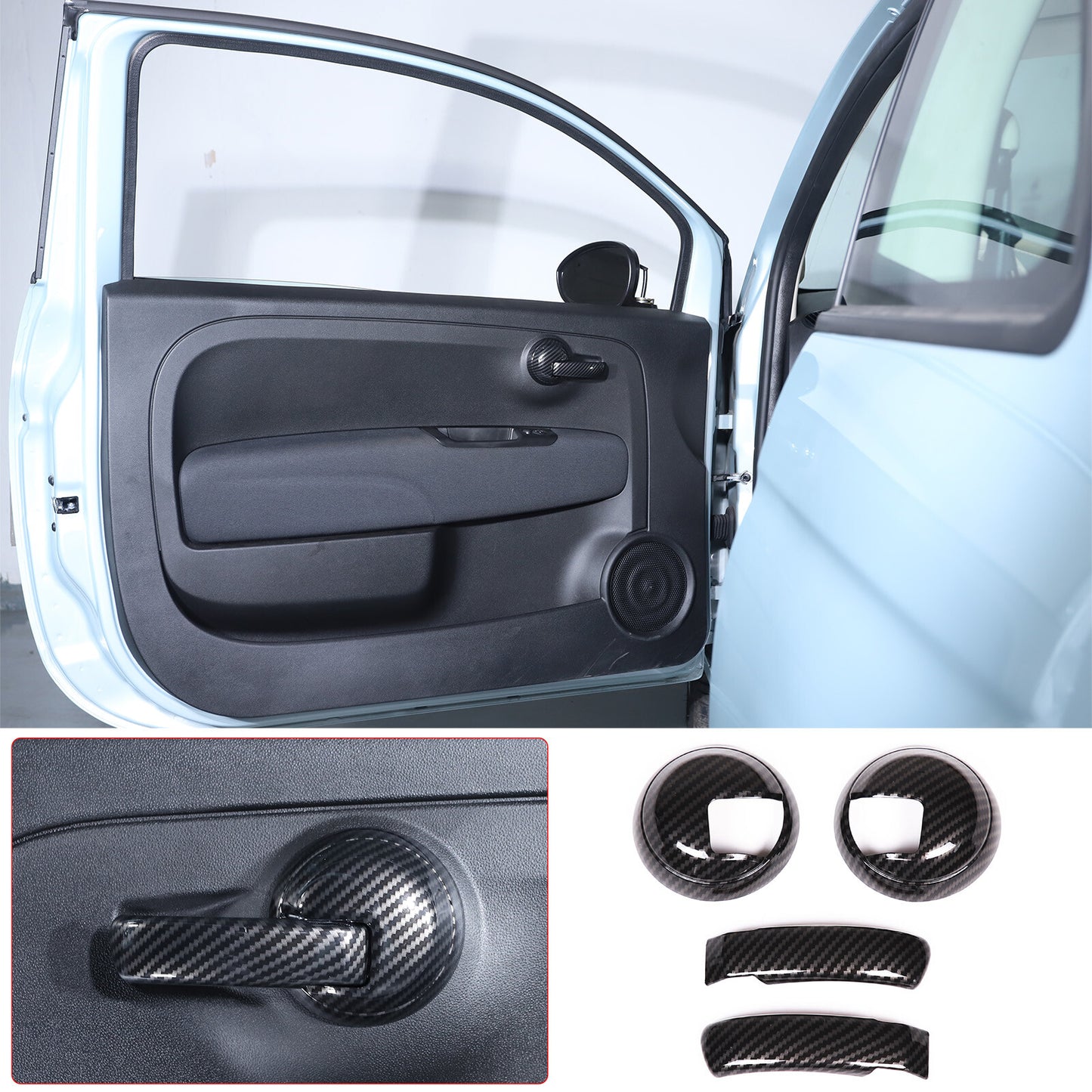 Sliver Front Pillar Grab Handle Interior for Land Rover for Defender 90 110 130- v