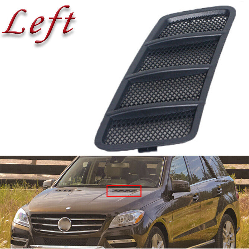 1Pc Left Front Hood Air Vent Grille for Mercedes-Benz W166 ML GLclass 2012-2015