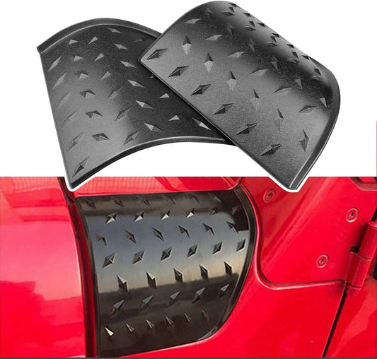 Side Body Cowling Armor Corner Guard for Jeep TJ 1997-2006 Cowl Armor Cover 2PCS