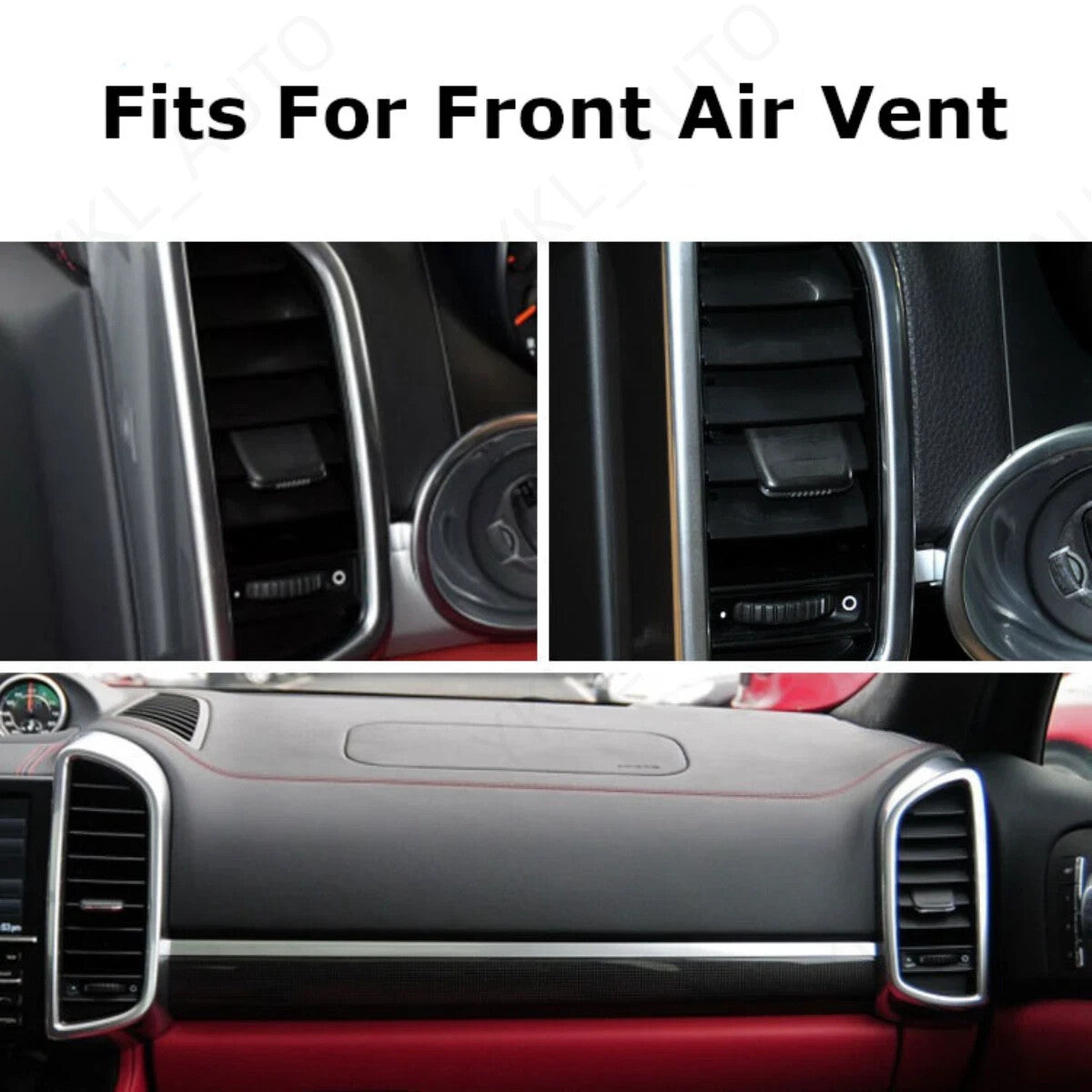 Front A/C Air Vent Outlet Tab Clip Repair Kit for Porsche for Cayenne 2011-2016 Q