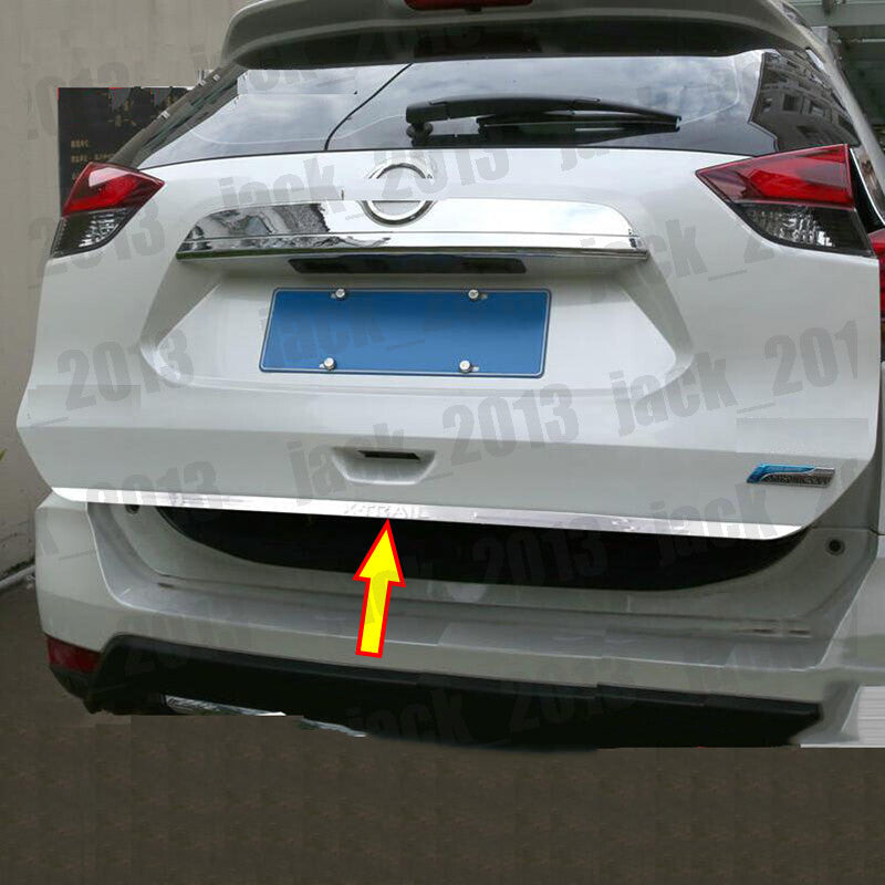 for Nissan Rogue X-Trail 2021-24 Steel REAR TRUNK TAIL GATE DOOR LID COVER TRIM