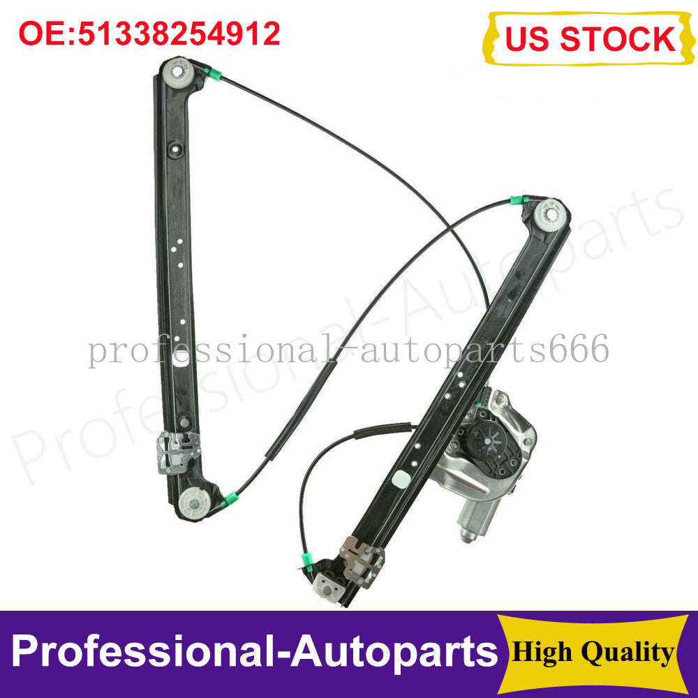 1PCS Front Right Window Regulator 51338254912 for BMW X5 Series E53 2000-2006 Q