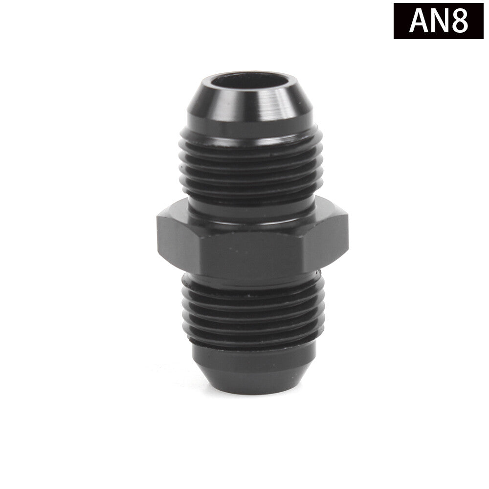 Male Flare Coupler Fuel Hose Adapter Union Straight Fitting 2PCS Q
