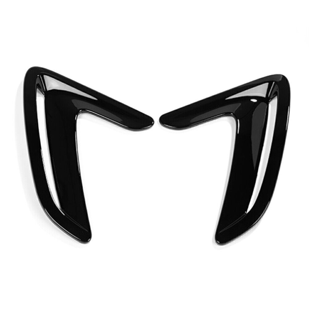 Fit 13-17 for BMW 3 Series GT Auto Side Body Marker Fender Air Wing Vent Cover Trim