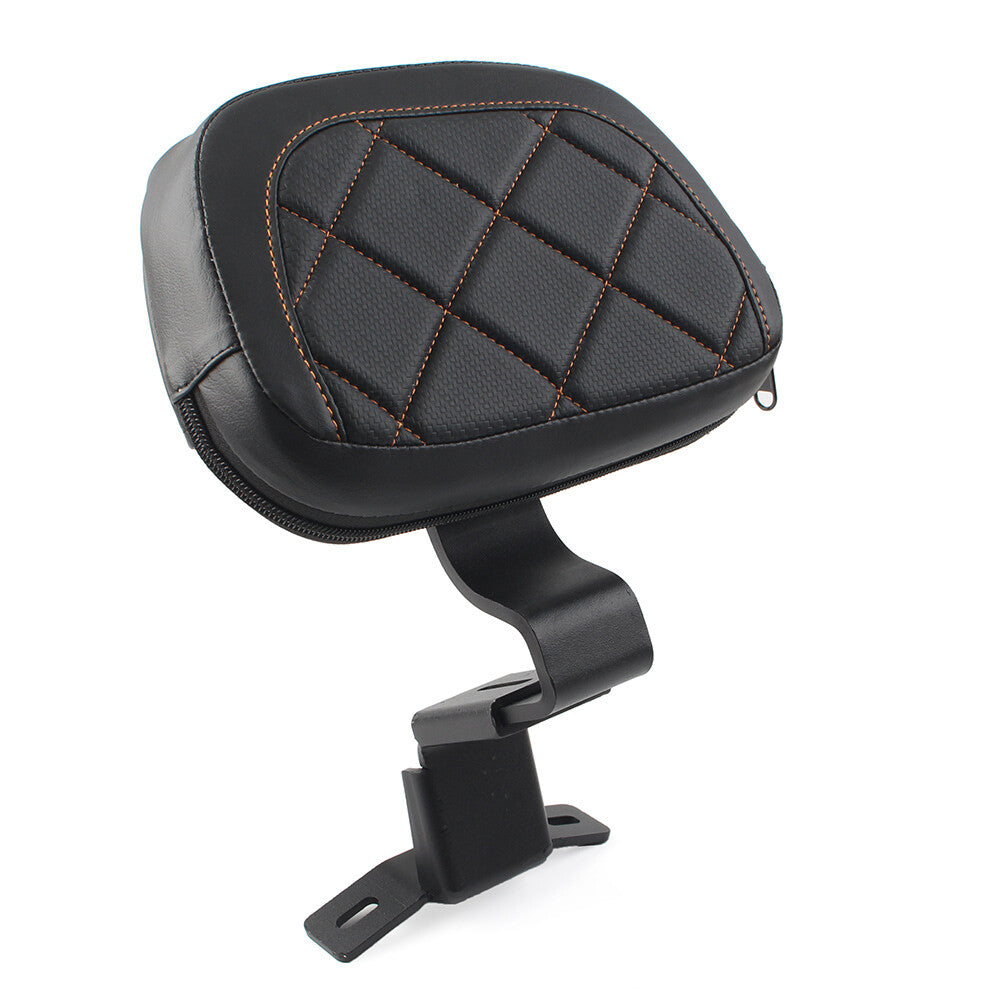 Front Driver Rider Backrest Pad for Harley Touring CVO Road Electra