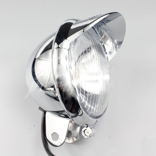 Chrome Universal Motorcycle Fog Lamp Headlight for Harley for Honda for Yamaha for Suzuki Q