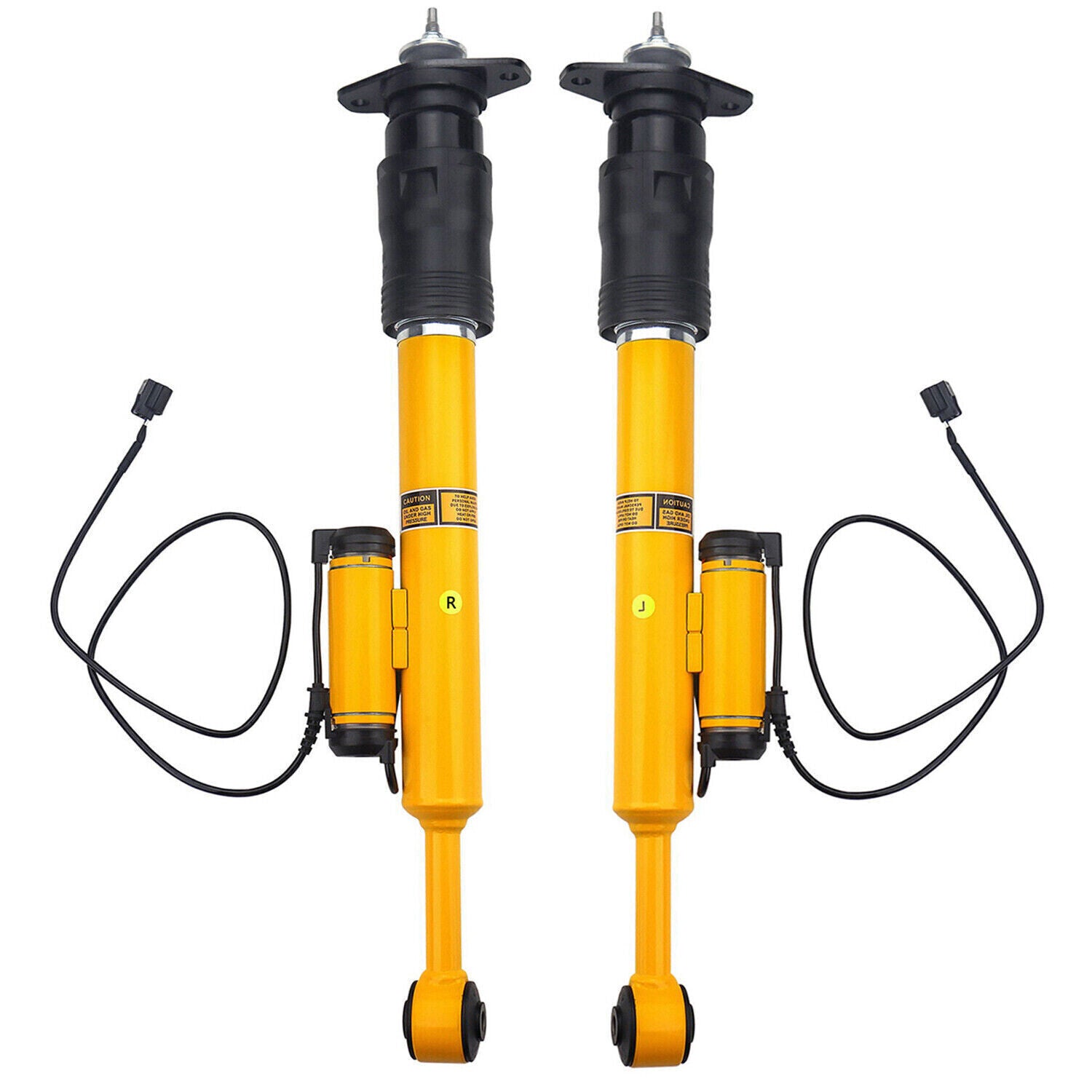 Pair for Infiniti QX56 QX80 Front L&R Hydraulic Spring Shock Strut Assys 2011-21