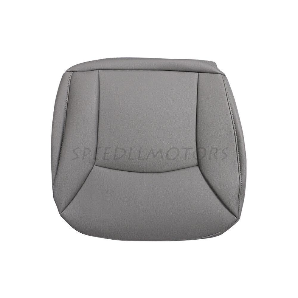 Fit 2002 - 2008 for Ford E150 E250 Econoline Van Driver Bottom Vinyl for Seat Cover Gray Q