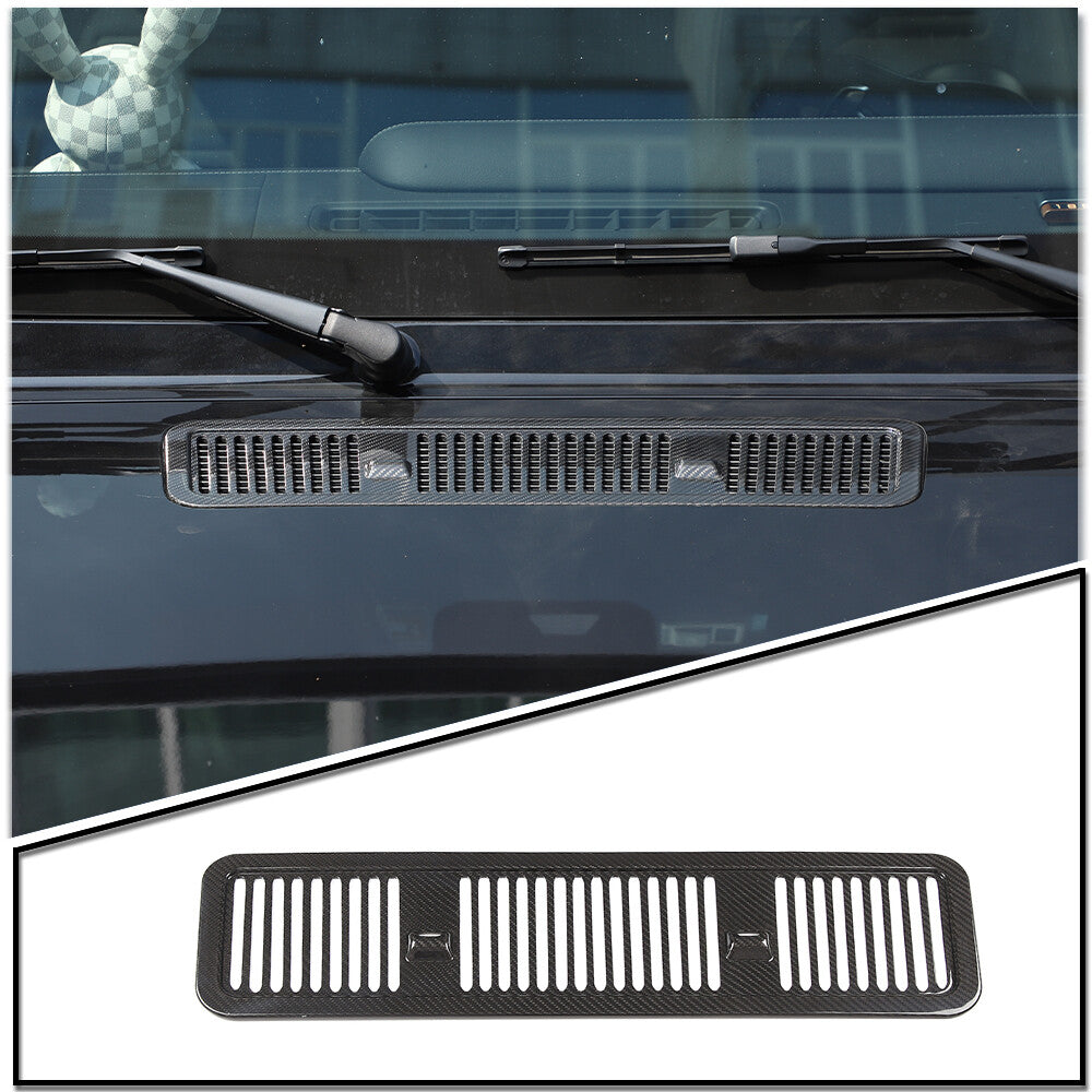 ABS carbon fiber gear scratch-resistant panel trim for Toyota Sequoia (2022-23)
