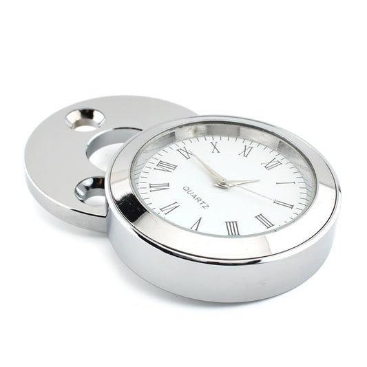 Chrome Front Fork Lock Clock Cover for Harley Road King 1994-2022 Q