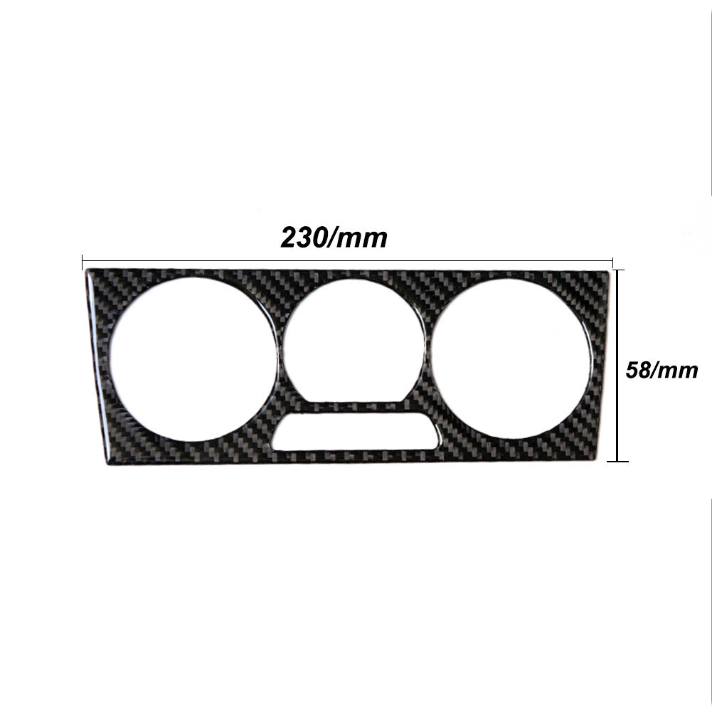 4Pcs Carbon Fiber Window Lift Control Cover Trim For X3 F25 X4 F26 2011-2017 v