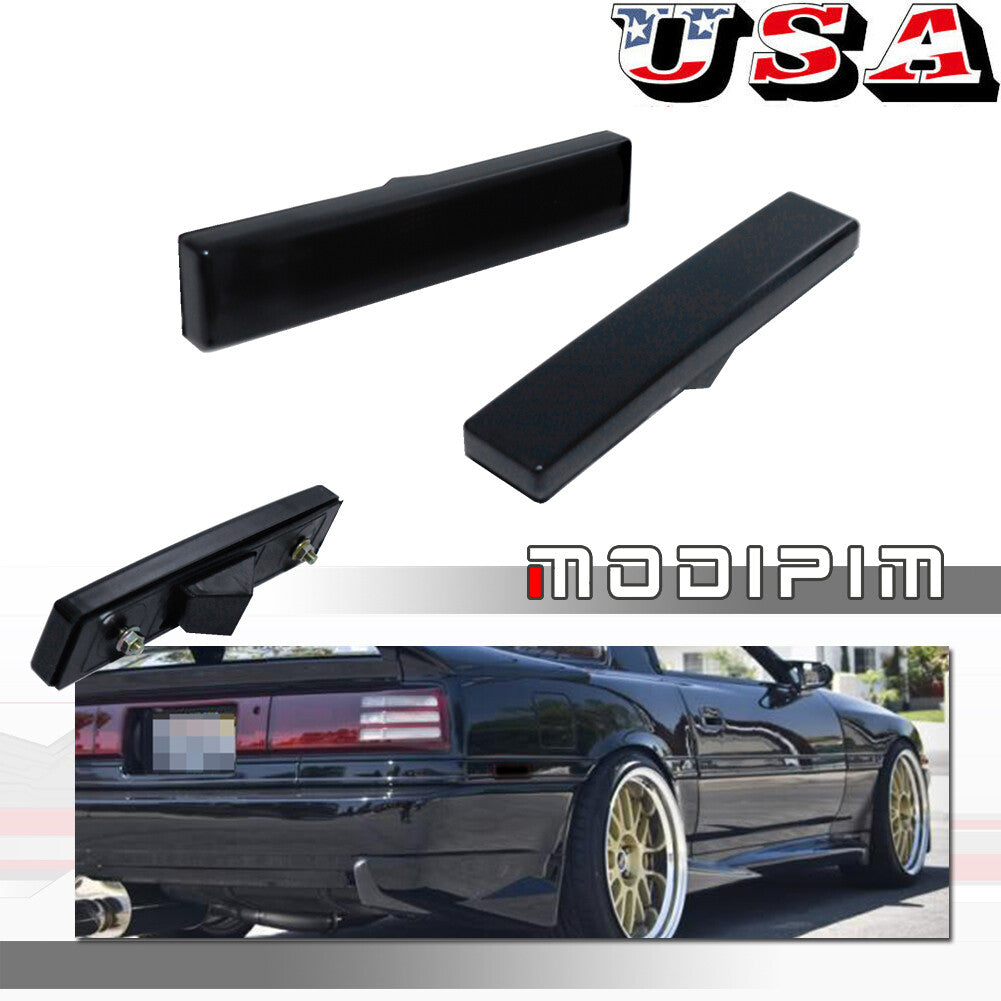Smoke rear bumper side marker reflector light lens for 86-92 for Supra MK3 A70- v