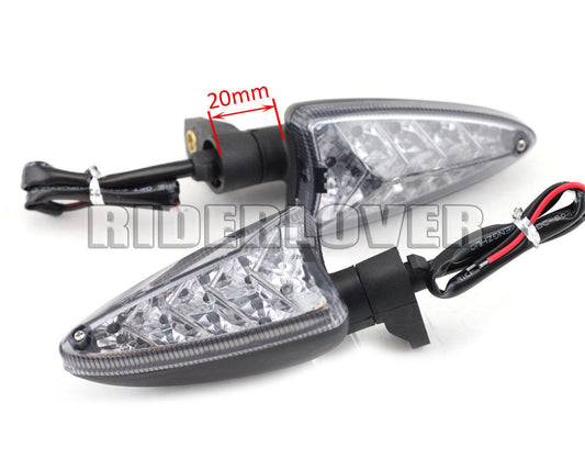 Front/Rear LED Turn Signal Lights for BMW S1000RR C400X G450X C650 Sport R1200GS Q
