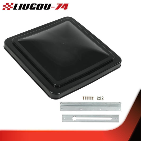 New Black 14-inch x 14-inch Replacement Roof Ventilation Cover for Campervans and Trailers Q
