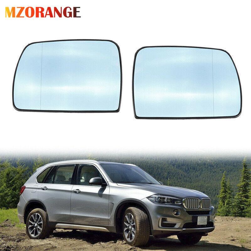 2¡Á F¨¹r for BMW X5 E53 00-06 Au?enspiegel Seitenspiegelglas Links+Rechts 51168408797