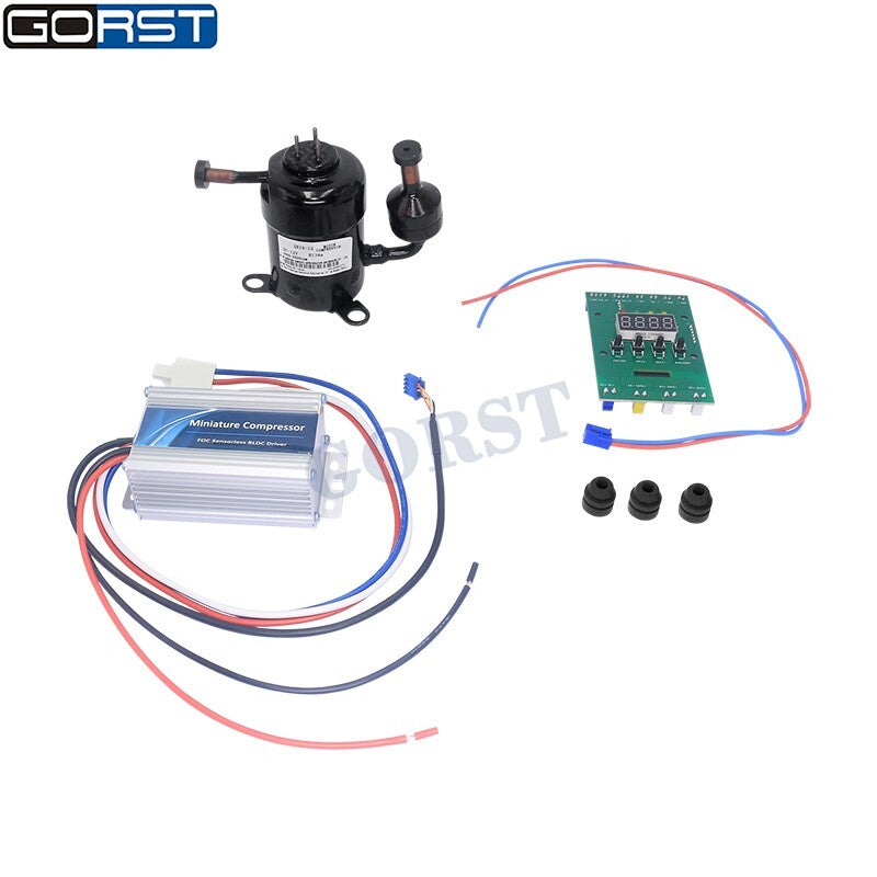 DC12V Car Refrigeration Air Compressor Fridge Freezer Marine Solar Special Drive v