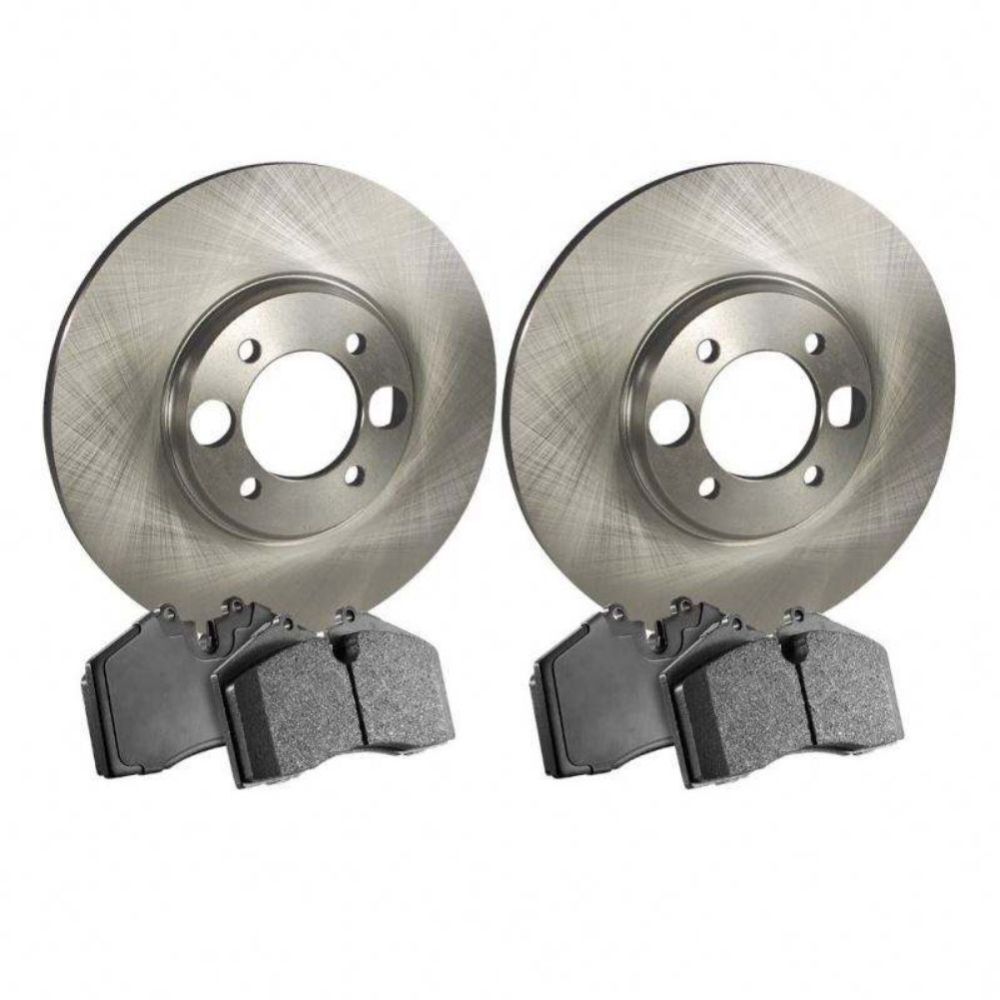 Front Brake Disc Rotors Kit For 2008-2012 for Mercedes-Benz C350 2010-2012 E350 Q