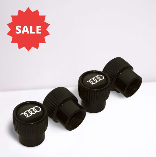 4-piece car tire valve cover rod air dust cover dice black for Mazda and for Kia