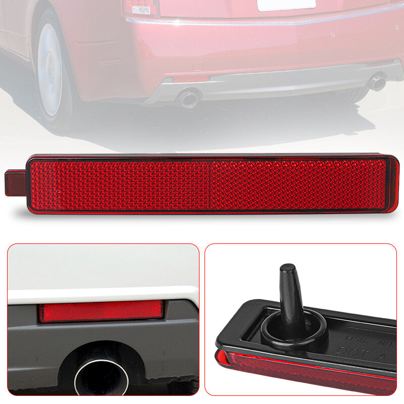 Red Rear Bumper Reflector Left OR Right for Chevrolet Trailblazer for GMC Acadia CTS