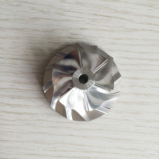 GT15-25 436132-0003 34.42/49.00 mm 6+6 Blade Turbine Blank Compressor Wheel