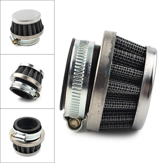 35mm Motorcycle Air Filter Cleaner ATV Quad Dirt Pit Bike Go Kart For Taotao Q