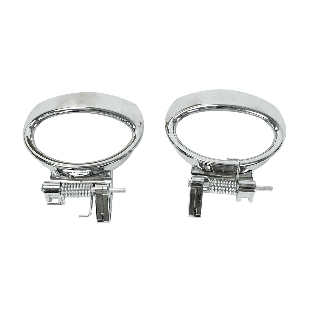 Pair Front or Rear Door Interior Handle Chrome Fit for 2006 - 2011 for Chevrolet HHR Q