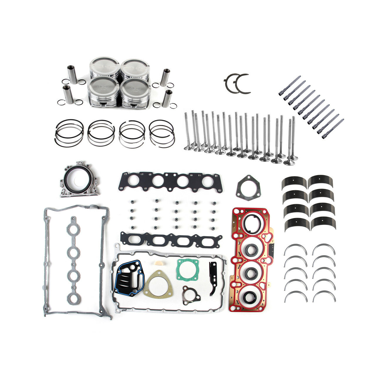 Piston RingEngine Gasket Rebuild Kit Fit for VW for Jetta for Golf for AUDI A4 TT 1.8T AWP