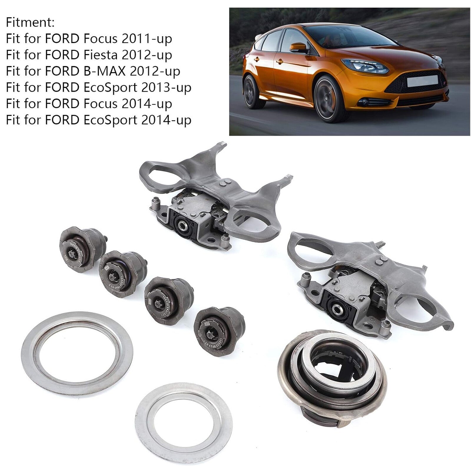 CA6Z-7515-J Clutch Release Fork&Bearing Kit For 2012-2019  for ford  Fiesta Focus V6C4 Q