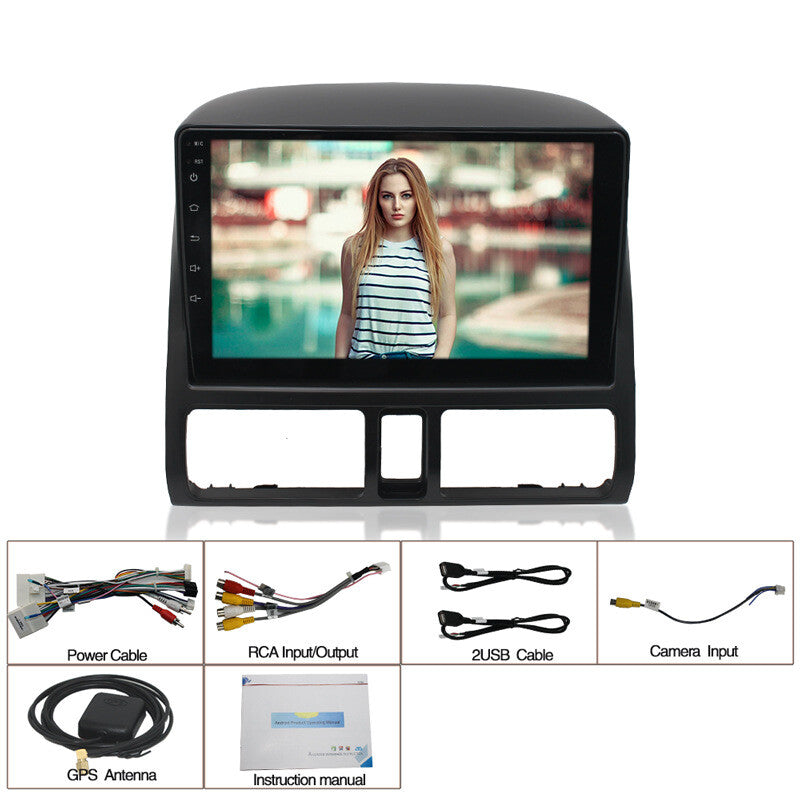 Compatible with for Honda CRV 2002-2006: Android 10.1 9-inch Car Stereo Radio with GPS, WIFI, and FM Player. n