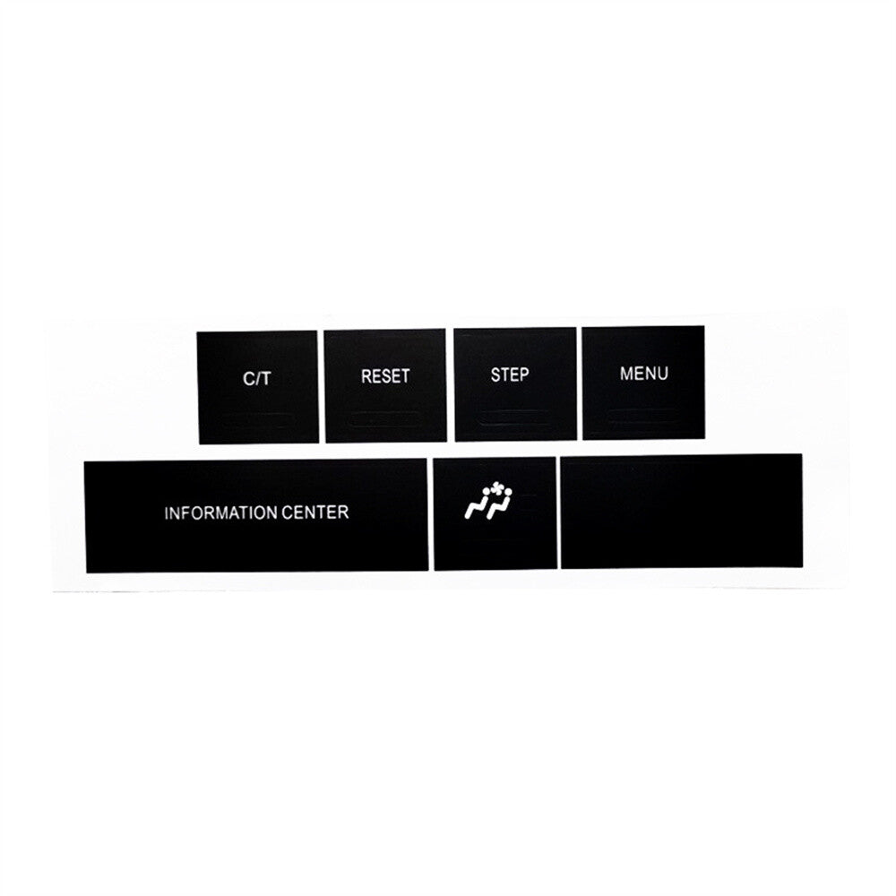 Information Dash Button Repair Decal for CHRYSLER for JEEP CHEROKEE COMMANDER 05-09 Q