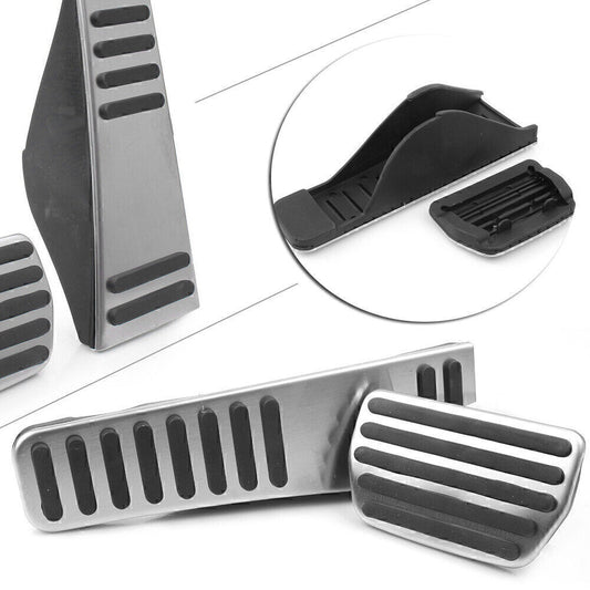 2pcs Aluminum Car Accelerator Pedal Pads Cover Kit for VOLVO XC60 2018 Q