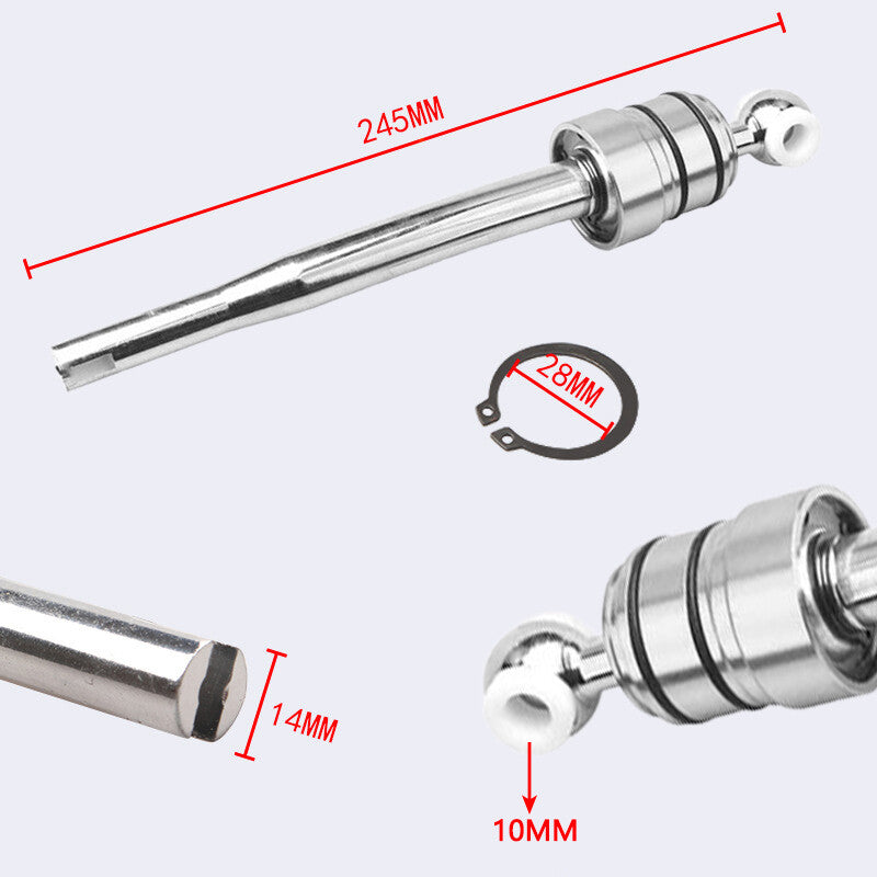 Quick Short Throw Shifter Fit for BMW E30 E36 E39 M3 M5 Z3 325 Aluminum Silver Q