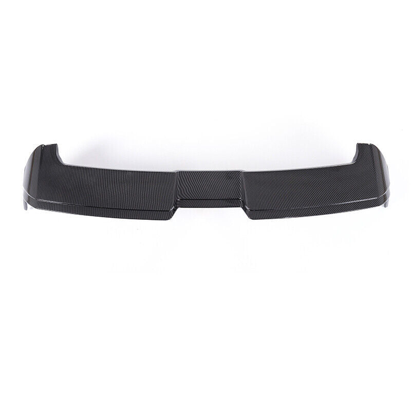 Wing Flap Rear Boot Spoiler ABS Carbon Fiber Fit for Volkswagen for Tiguan 17-21