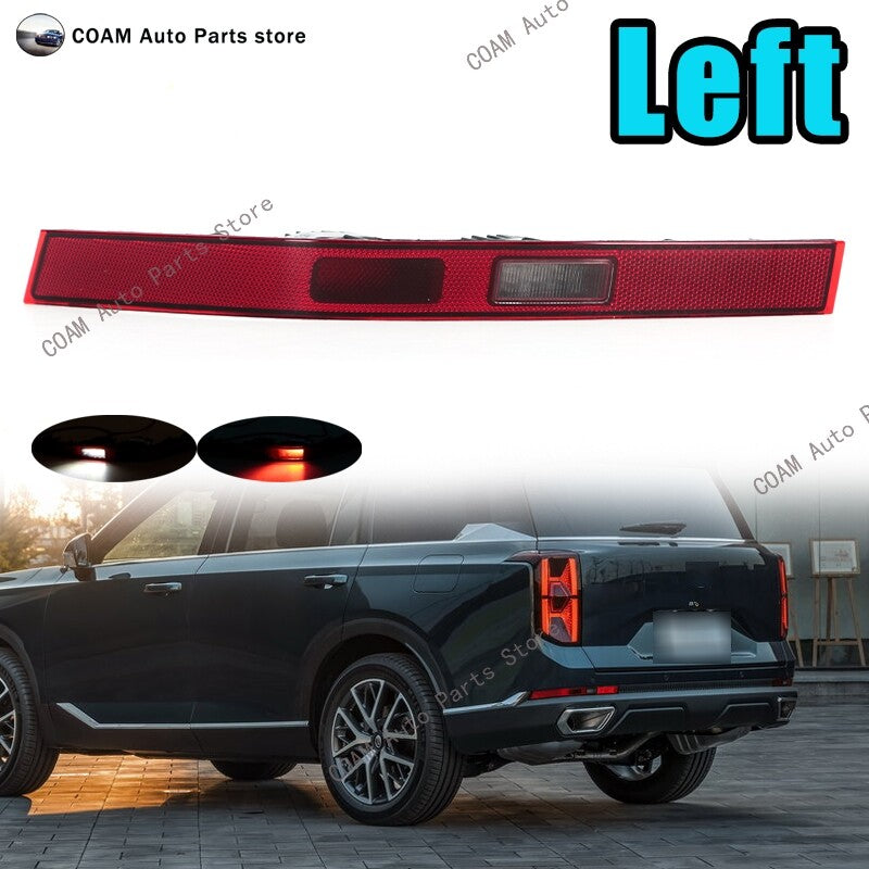 LH for GAC Trumpchi GS8 2022-2024 Rear Reflector Reverse Stop Warning Brake Light