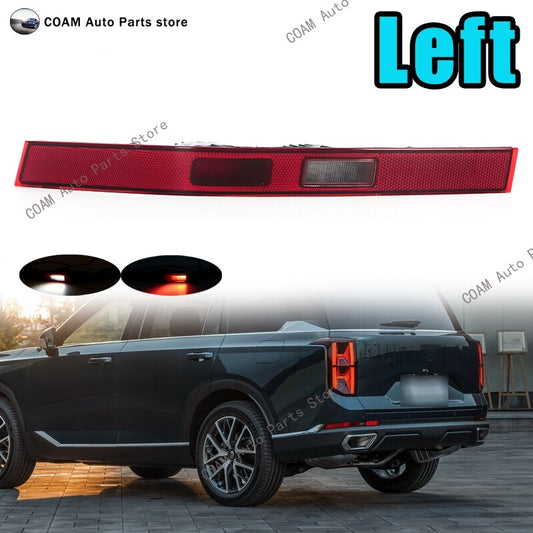 LH for GAC Trumpchi GS8 2022-2024 Rear Reflector Reverse Stop Warning Brake Light