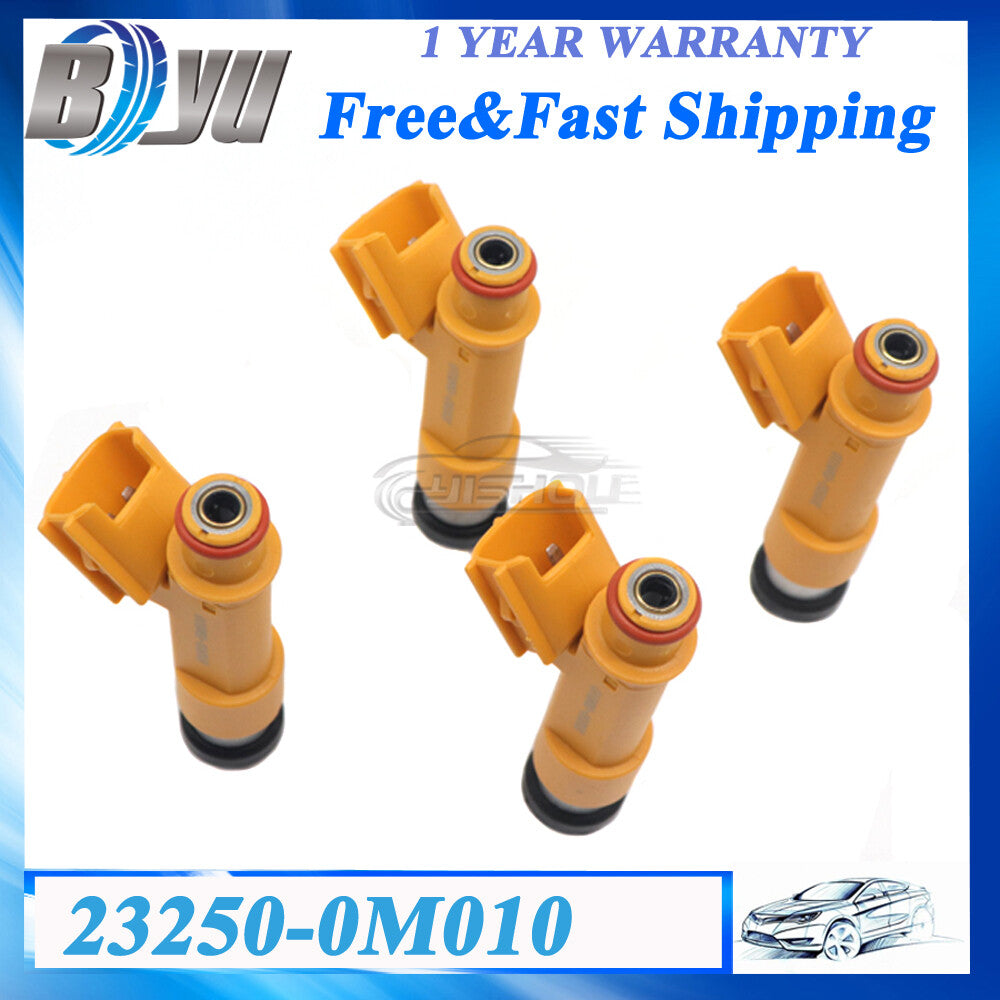 Fuel Injectors 23250-0M010 4PCS for Toyota for Camry for Lexus HS250H FJ453 232500M010