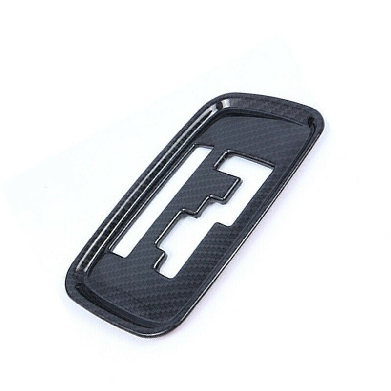 1Carbon Fiber Car Gear Shift Panel Cover Trim for Mitsubishi Outlander 2013-2020
