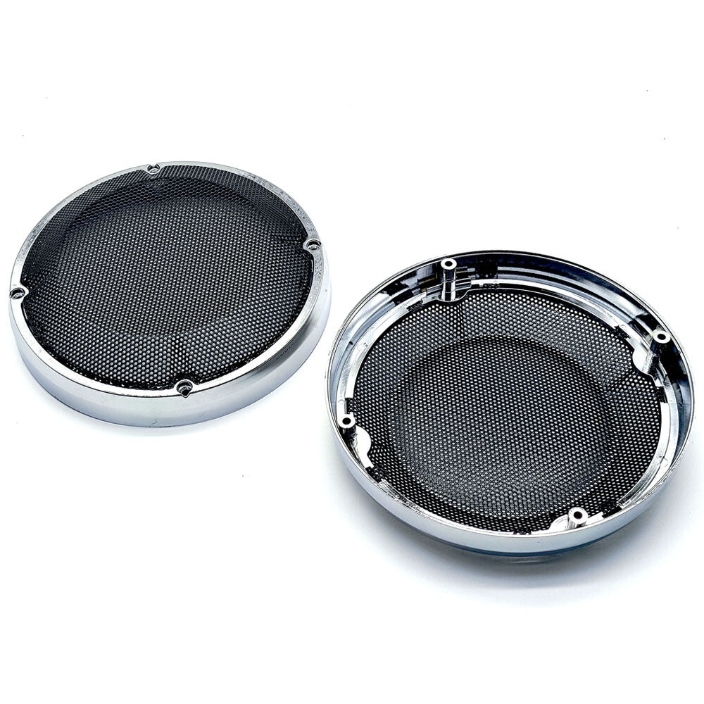 6.5 Saddlebag Lid Speaker Grill Cover Fit for Harley Road King Touring 1983-up