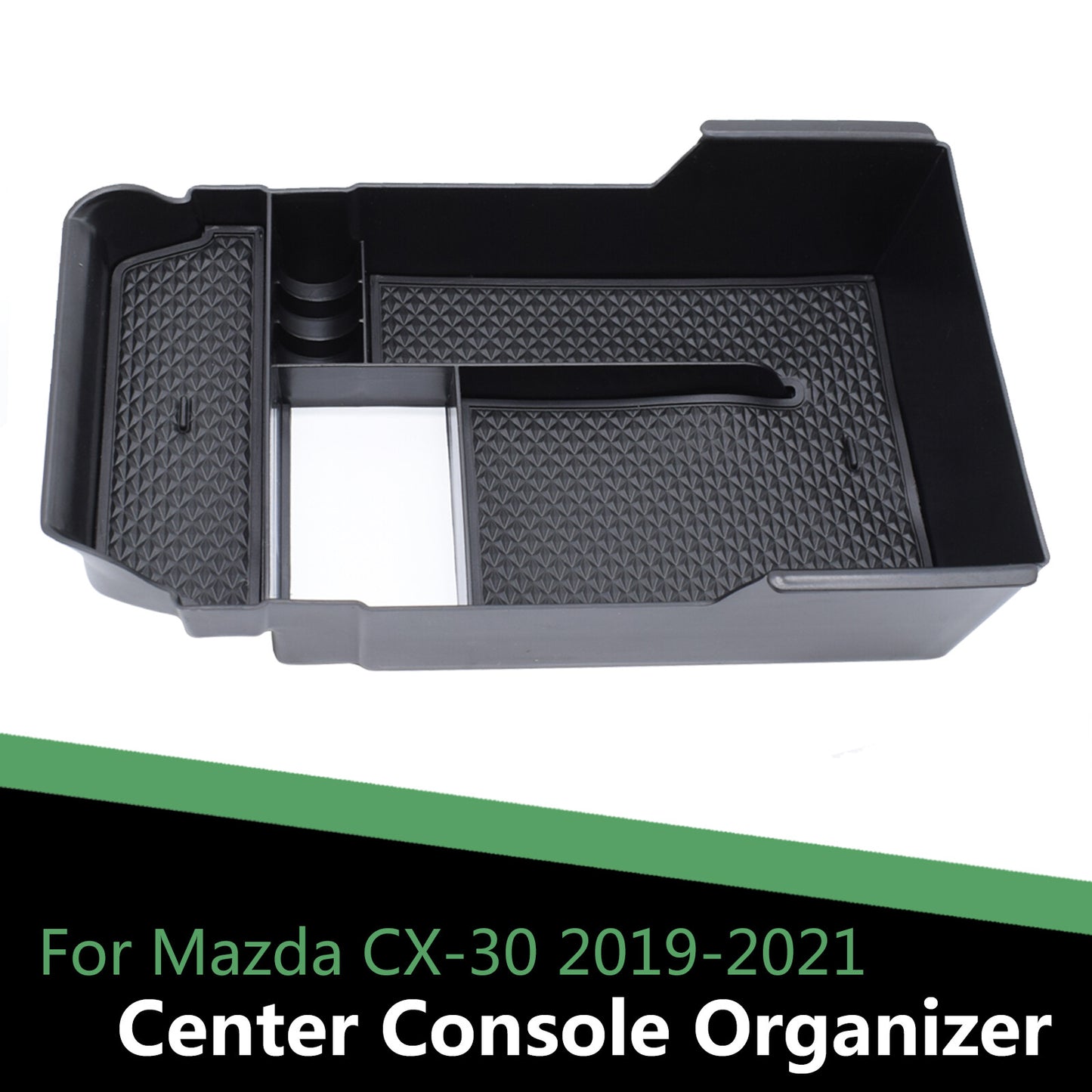 for Mazda CX-30 CX30 2019-2021 Center Console Organizer Armrest Storage Box Tray Q