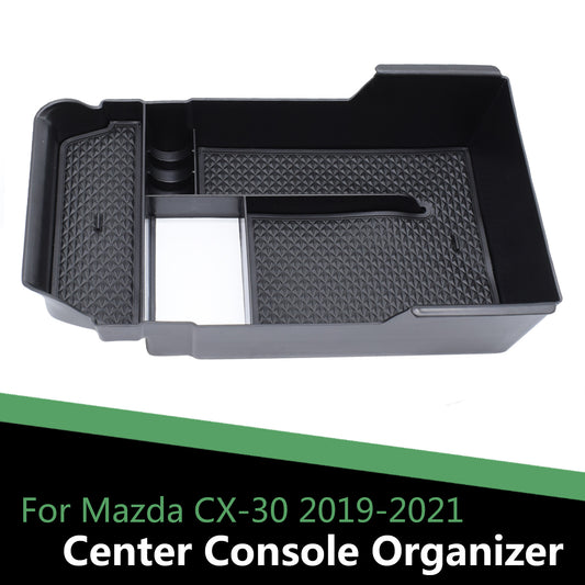 for Mazda CX-30 CX30 2019-2021 Center Console Organizer Armrest Storage Box Tray Q