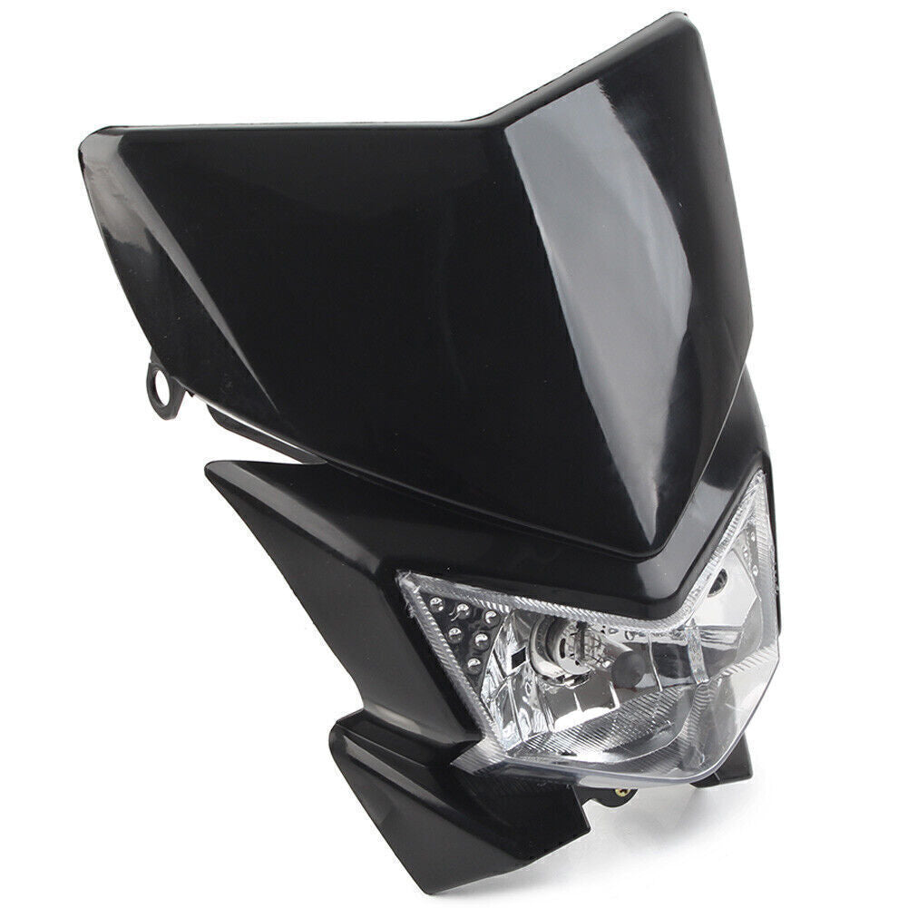 Frontscheinwerfer Stirnlampe Universal f¨¹r Mx Enduro Dirt Trail Bike 250cc