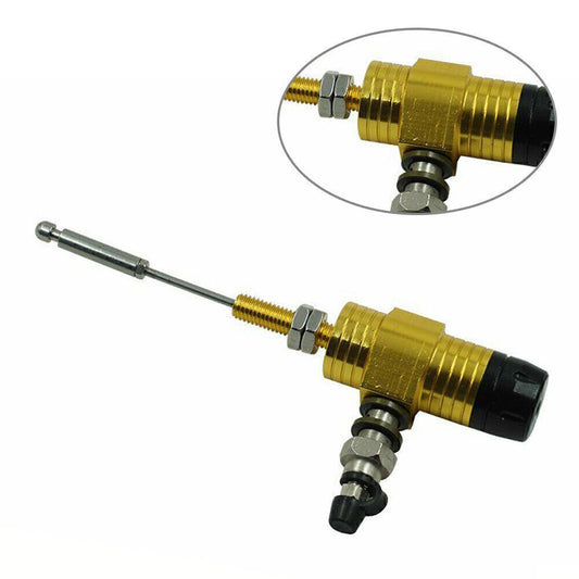 M10x1.25MM Motorcycle Hydraulic Clutch Master Cylinder Rod Brake Pump Gold Q
