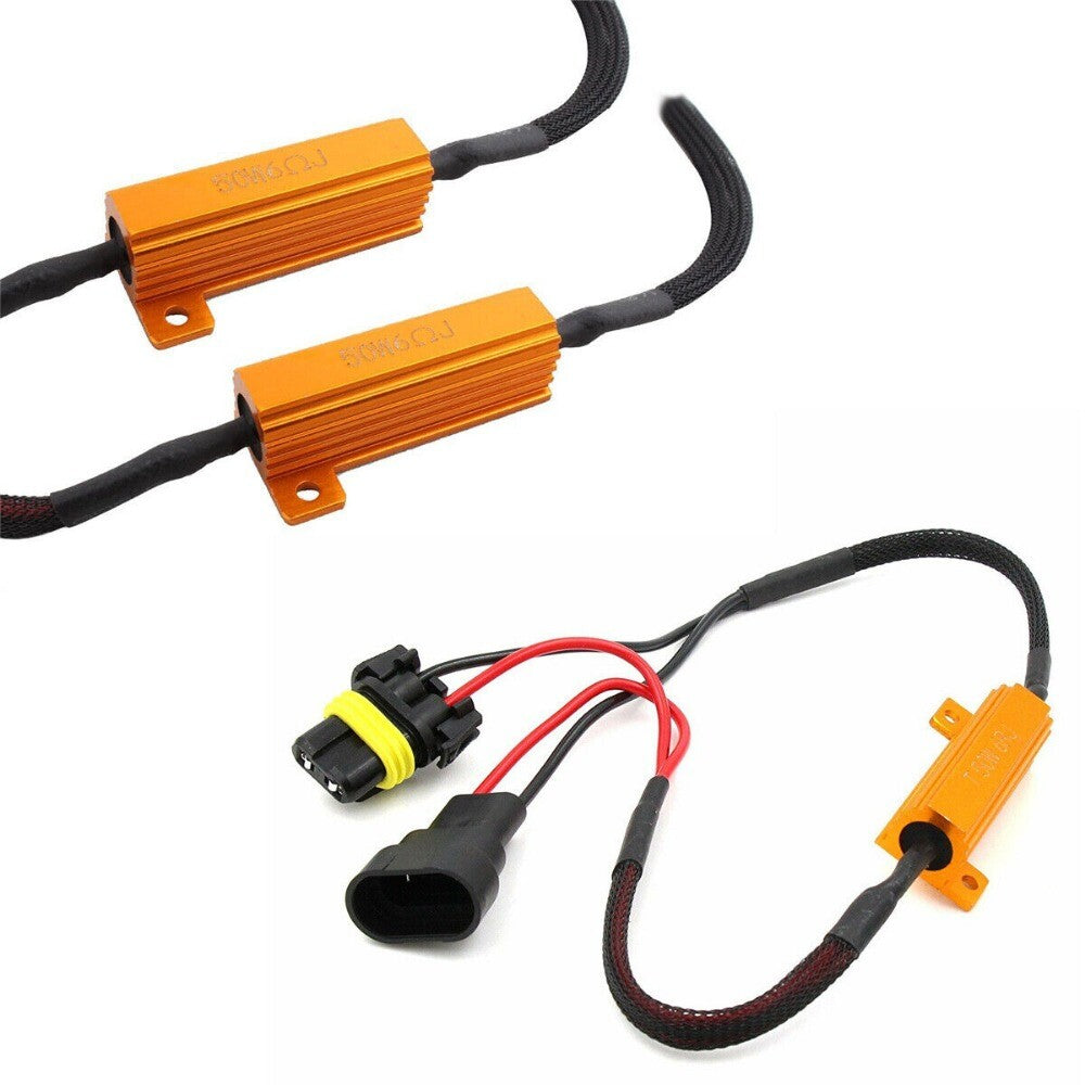 1x 9005 9006 Car LED Headlight Error Canceller Canbus Load Resistor Decoder n